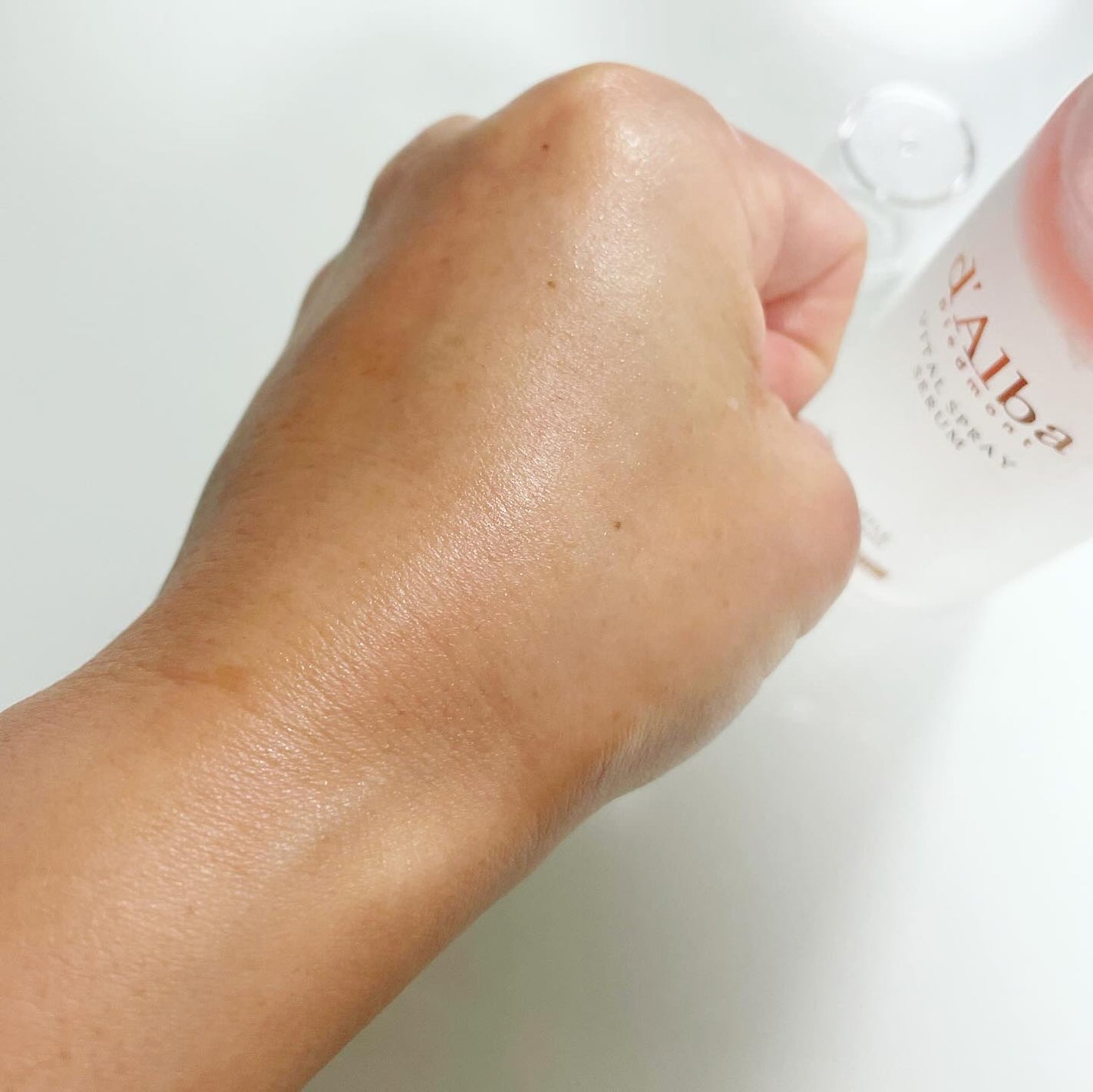 ダルバ ホワイトトリュフバイタルスプレーセラム/ダルバ/ミスト状化粧水を使ったクチコミ(3枚目)