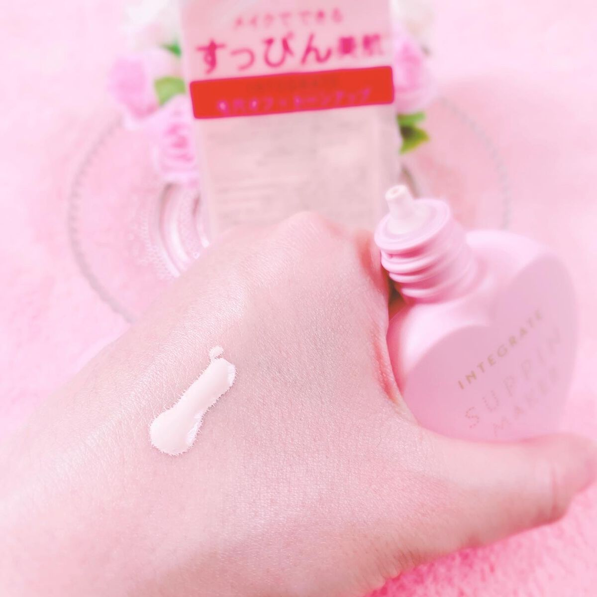 すっぴんメイカー　CCリキッド/インテグレート/CCクリームを使ったクチコミ（3枚目）