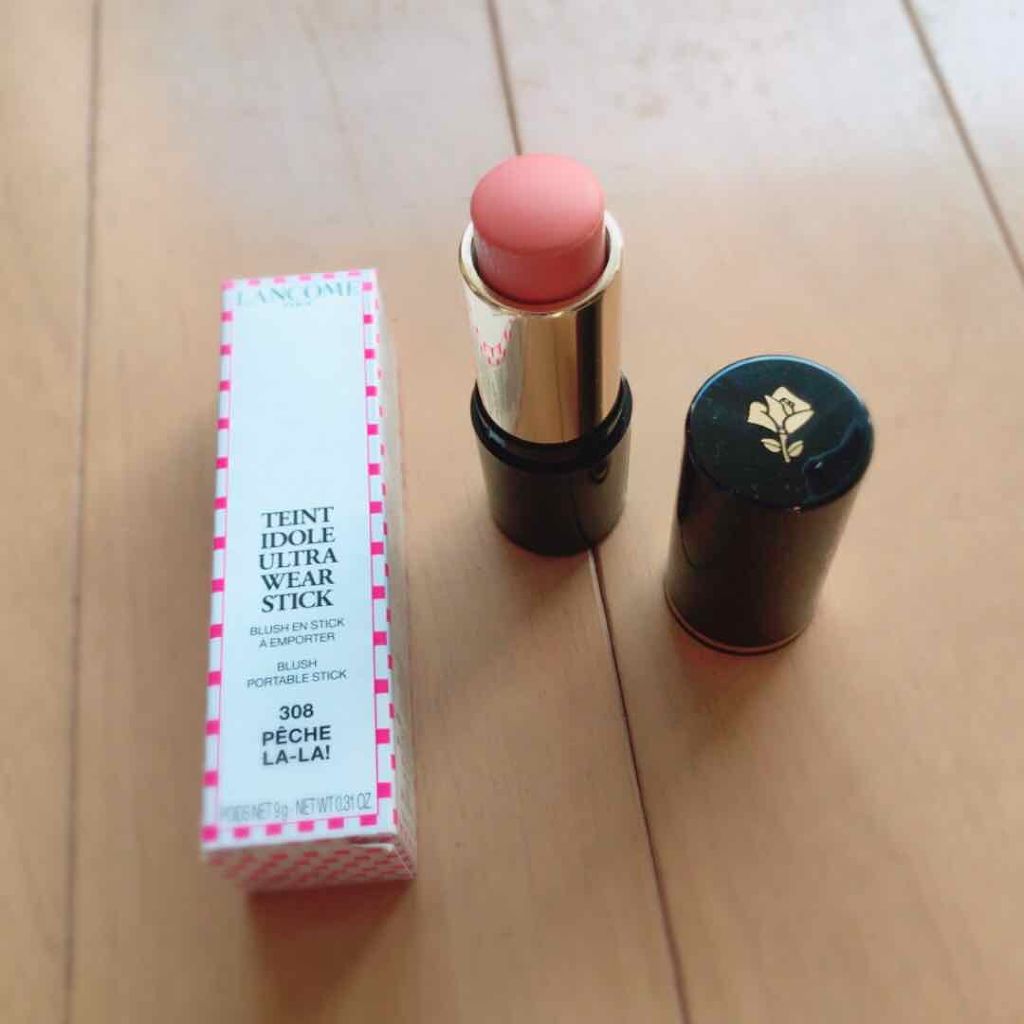 タンイドル ウルトラ ウェア ブラッシュ スティック/LANCOME/ジェル・クリームチークを使ったクチコミ(1枚目)