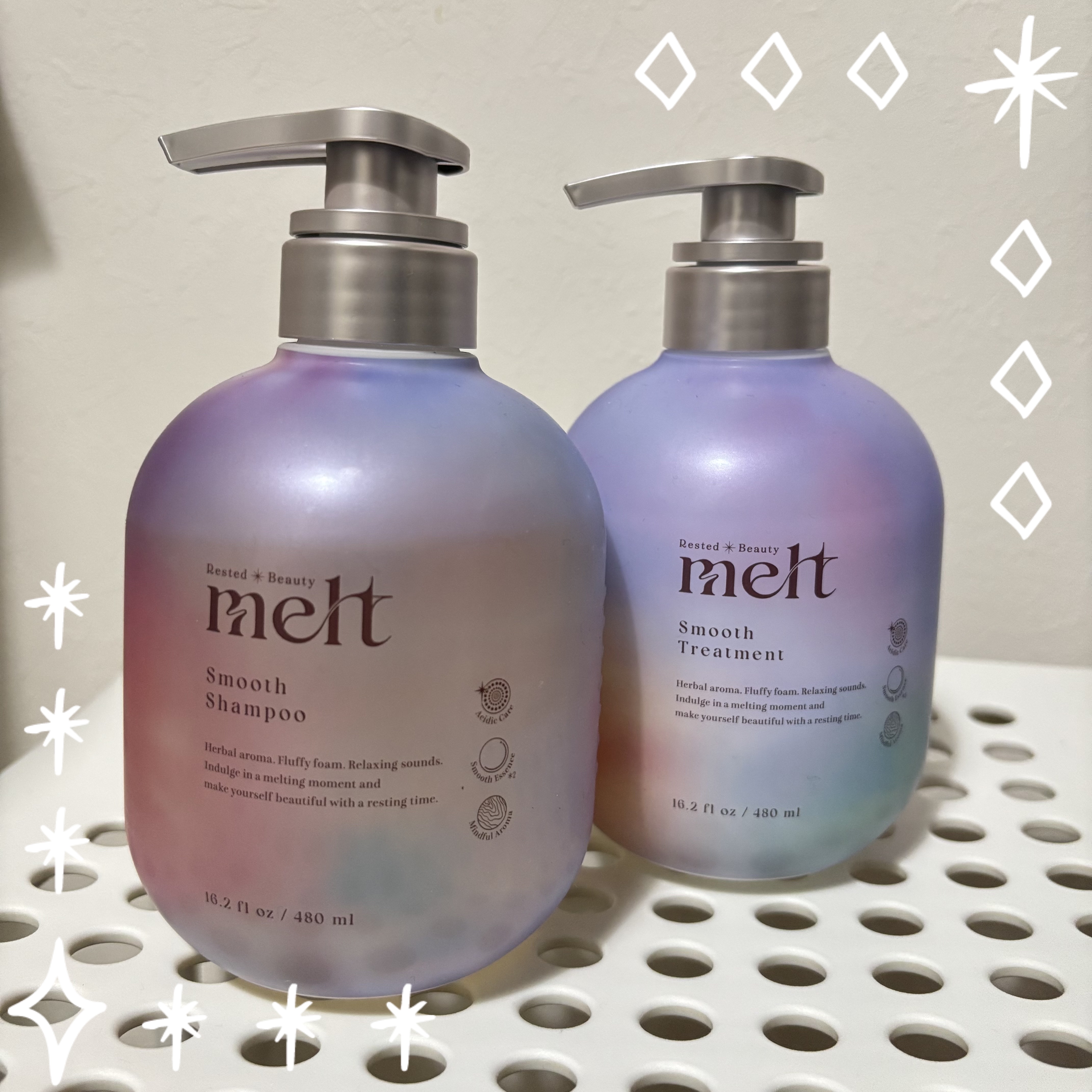 メルト スムースシャンプー/トリートメント/melt/市販シャンプーを使ったクチコミ（1枚目）