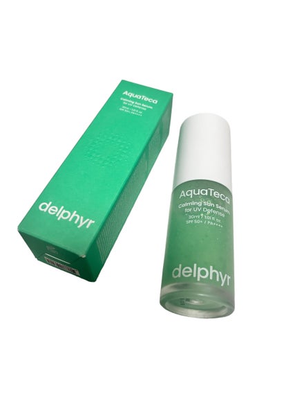 AquaTeca calming sun serum/Delphyr/日焼け止めローションを使ったクチコミ(1枚目)
