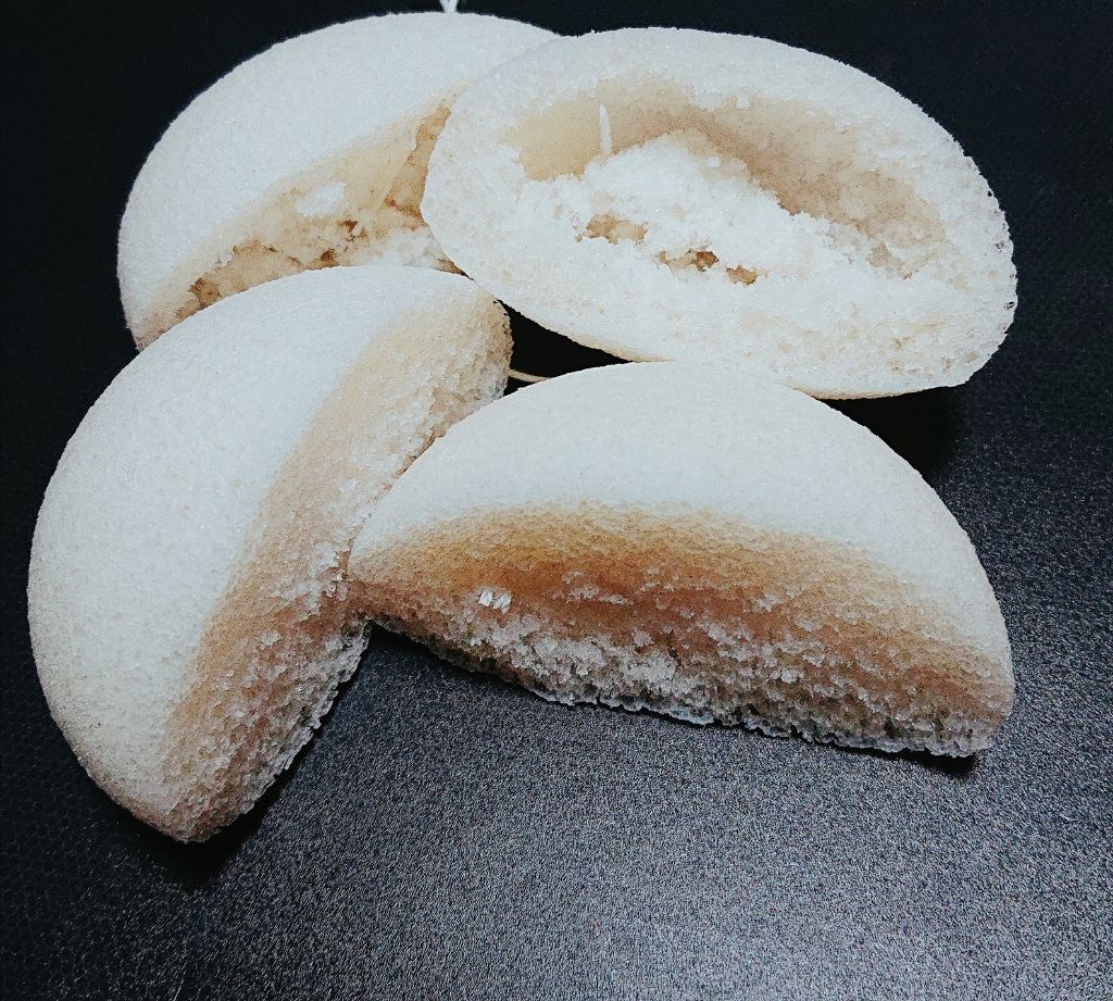 天然こんにゃくパフ/DAISO/その他スキンケアグッズを使ったクチコミ（1枚目）