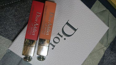 【旧】ディオール アディクト リップ ティント 551ウォーターメロン/Dior/リップグロスを使ったクチコミ（1枚目）