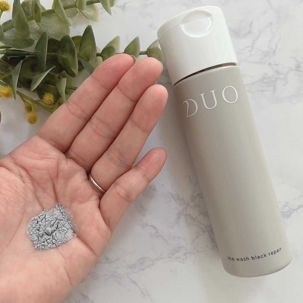 デュオ ザ ウォッシュ ブラックリペア/DUO/洗顔パウダーを使ったクチコミ（1枚目）