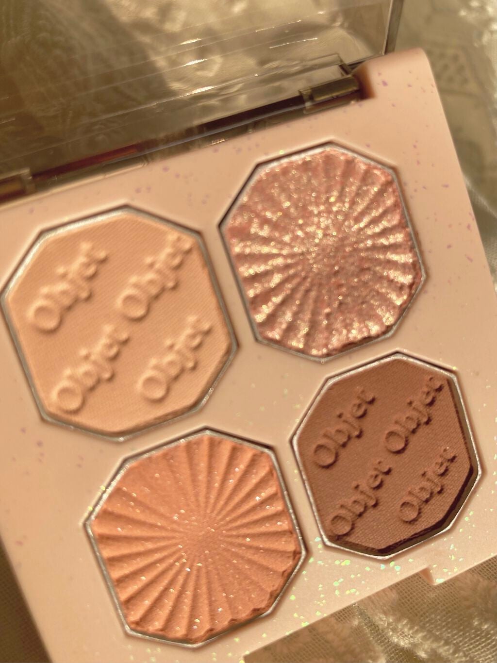 プレイカラーアイズ ミニオブジェ/ETUDE/アイシャドウパレットを使ったクチコミ(5枚目)