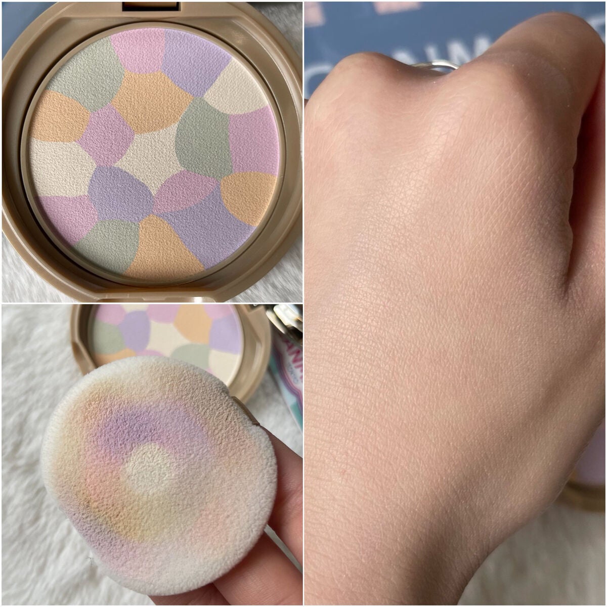 マシュマロフィニッシュパウダー ~Abloom~/キャンメイク/プレストパウダーを使ったクチコミ(4枚目)