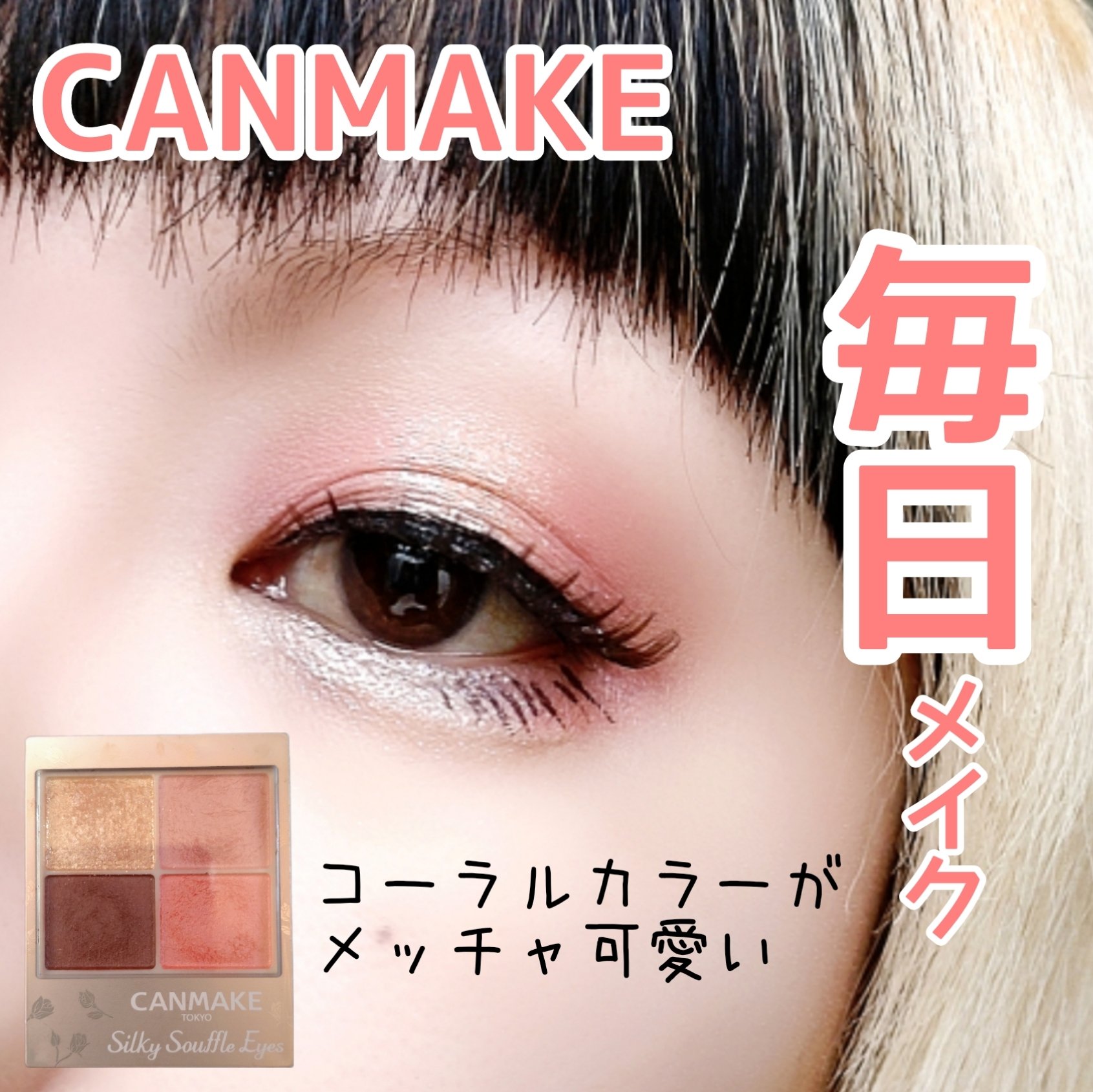 シルキースフレアイズ（マットタイプ）/キャンメイク/アイシャドウパレットを使ったクチコミ（1枚目）