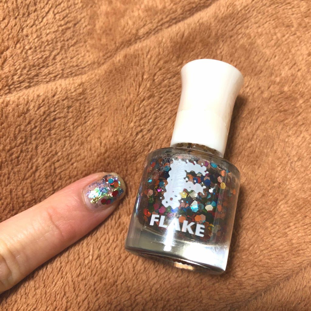 AT フレーク ネイル グリッター/Art Collection/マニキュアを使ったクチコミ(1枚目)