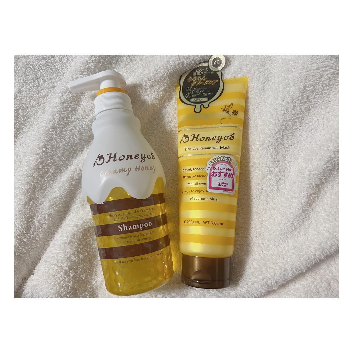 クリーミーハニー シャンプー/トリートメント/ハニーチェ/市販シャンプーを使ったクチコミ（1枚目）