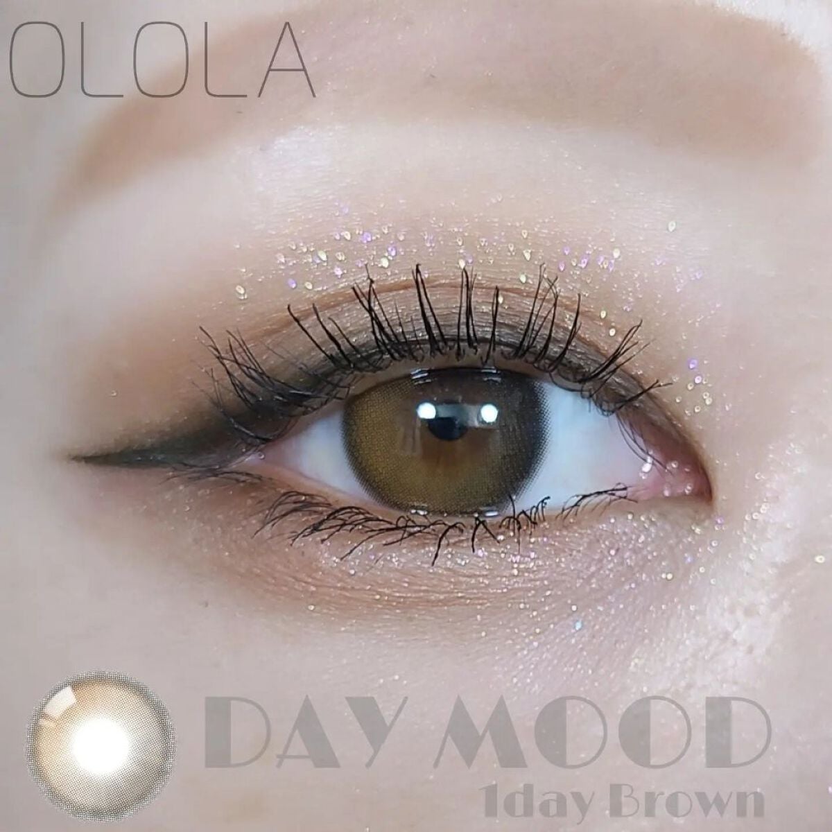 デームードワンデー(DAYMOOD 1day)/OLOLA/ワンデー(1DAY)カラコンを使ったクチコミ(1枚目)
