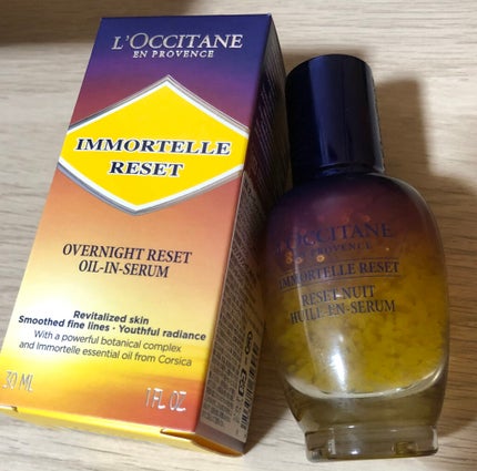 イモーテル オーバーナイトリセットセラム/L'OCCITANE/美容液を使ったクチコミ(1枚目)
