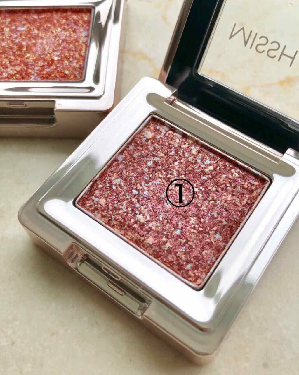 グリッタープリズム シャドウ/MISSHA/グリッターを使ったクチコミ（1枚目）