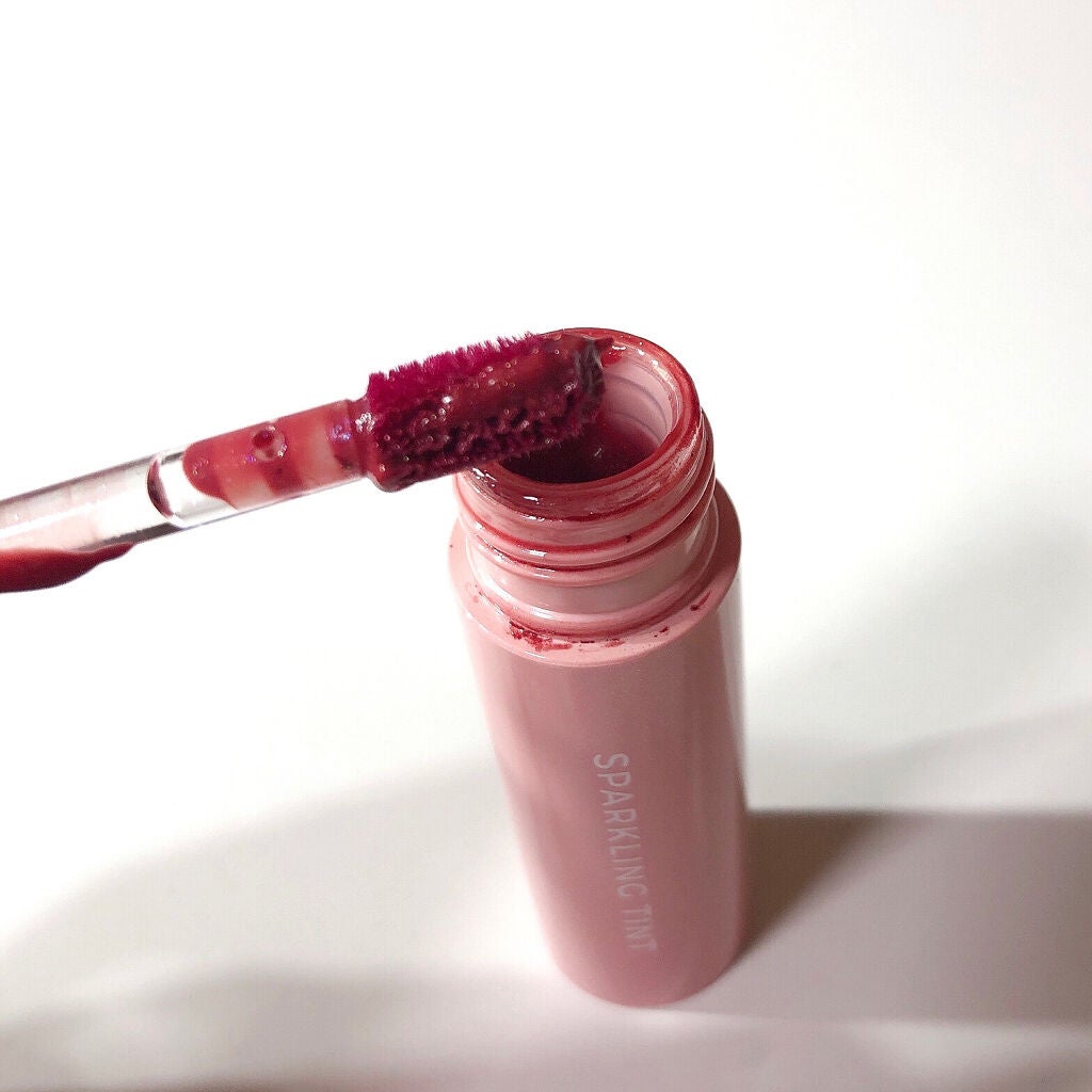 アピュー ジューシーパン スパークリングティント/A’pieu/口紅を使ったクチコミ(2枚目)