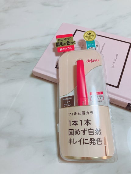 フィルム眉カラー/デジャヴュ/眉マスカラを使ったクチコミ(3枚目)