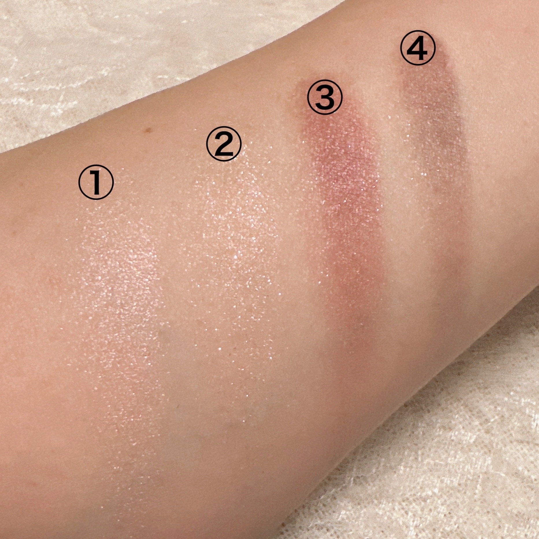 グラデーション アイシャドウ/ちふれ/アイシャドウパレットを使ったクチコミ（3枚目）