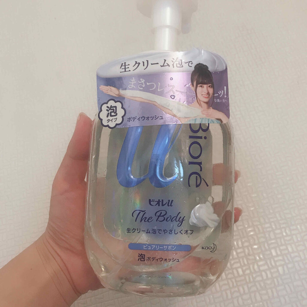 ザ ボディ 泡タイプ ピュアリーサボンの香り/ビオレu/ボディソープを使ったクチコミ（1枚目）