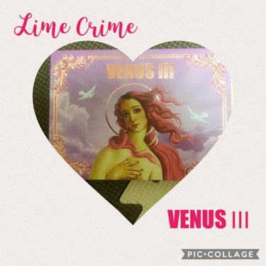 Lime Crime(海外) VENUSのクチコミ「レポ✳︎海外コスメ
✳︎Lime crime 祭り⭐︎⭐︎⭐︎♡

前回、チークをレポしたので.....」（3枚目）