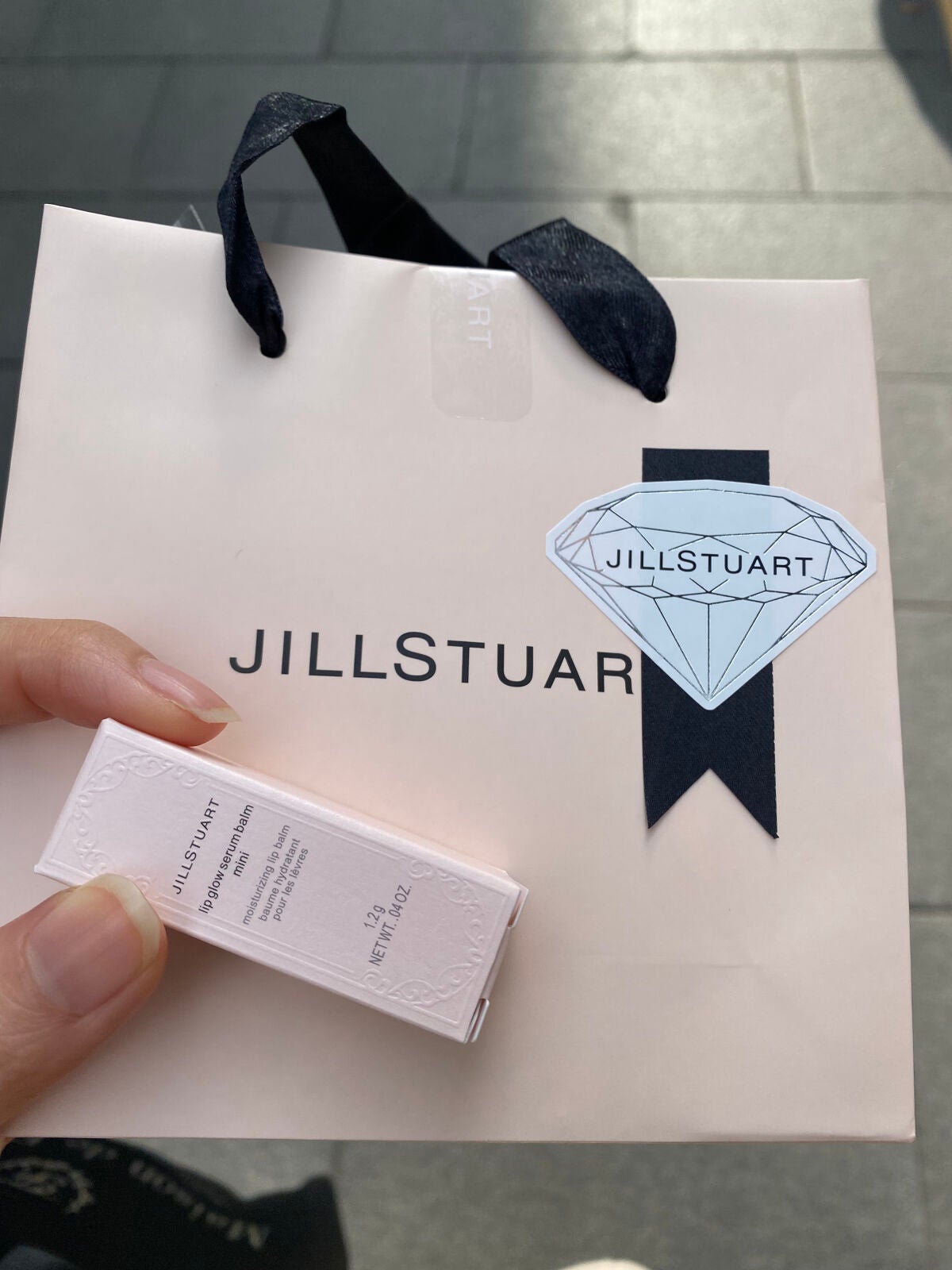 ジルスチュアート リップグロウ セラムバーム/JILL STUART/リップバームを使ったクチコミ(3枚目)