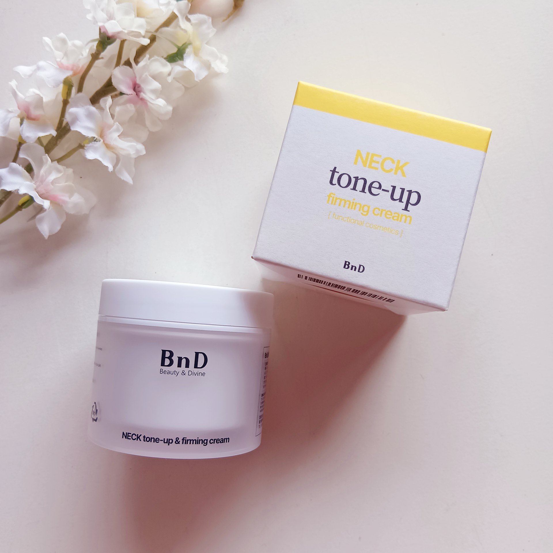 BnD ネックアイロン トーンアップ クリーム/BnD/ネック・デコルテケアを使ったクチコミ（1枚目）