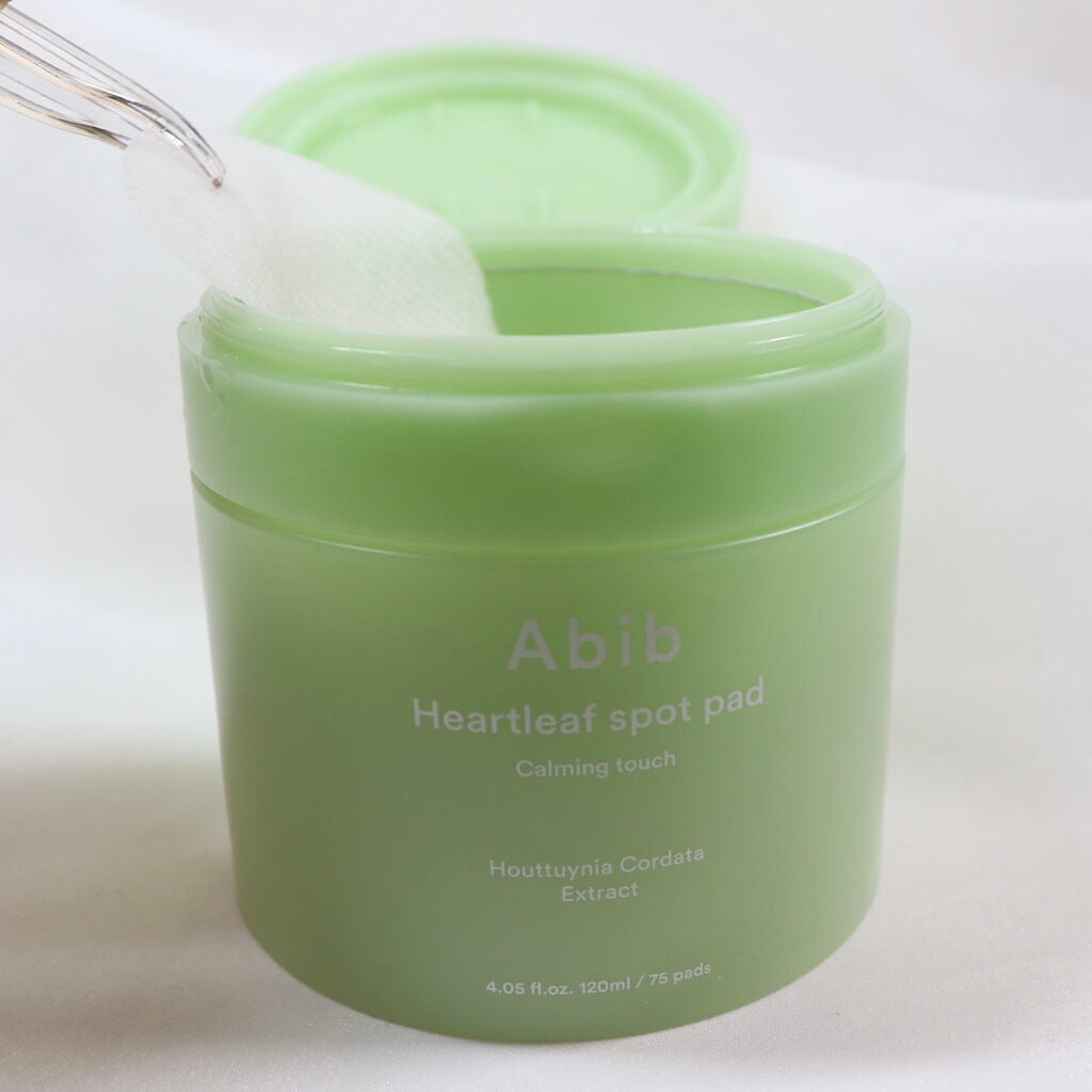 ドクダミカーミングタッチスポットパッド/Abib /トナーパッドを使ったクチコミ(2枚目)