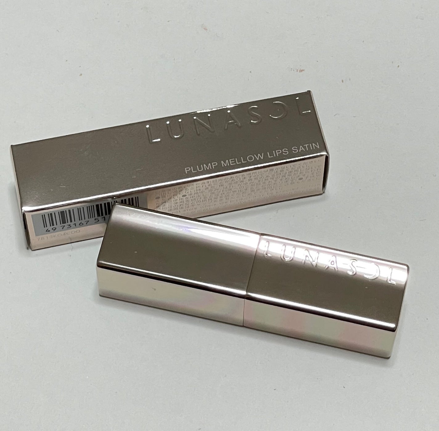プランプメロウリップス サテン/LUNASOL/口紅を使ったクチコミ(3枚目)