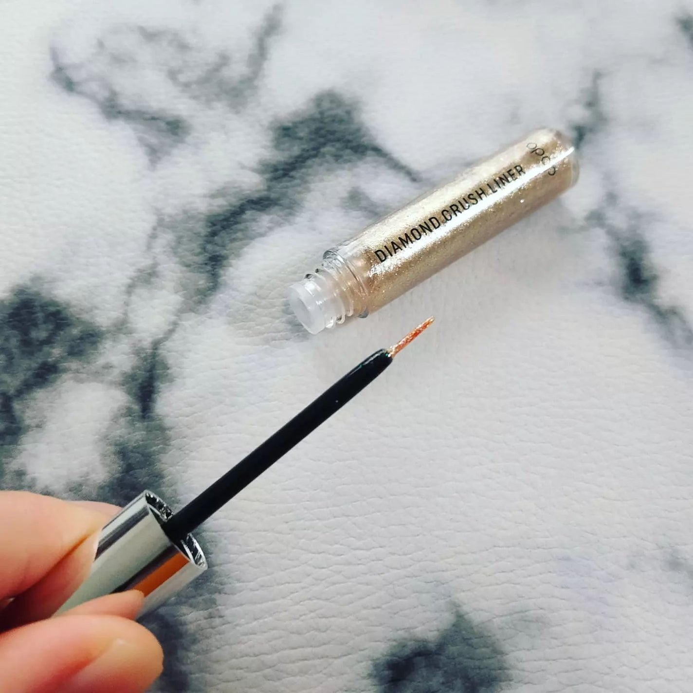 ダイヤモンドクラッシュライナーD/ドド/ジェルアイライナーを使ったクチコミ(2枚目)