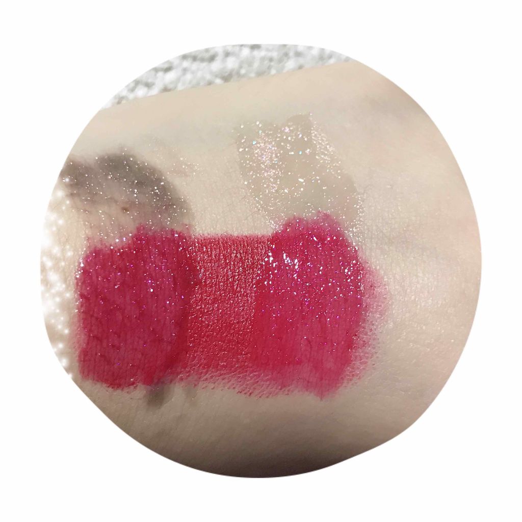 LIP38℃ +UnFrame<ホログラフィック>/UZU BY FLOWFUSHI/リップグロスを使ったクチコミ(3枚目)