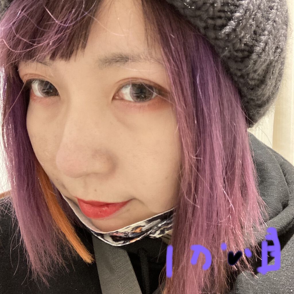 カラーシャンプー ピンク/got2b/市販シャンプーを使ったクチコミ（3枚目）