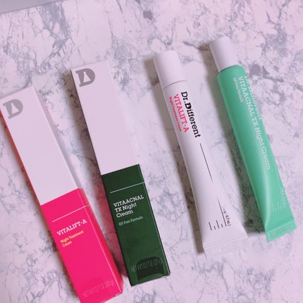 ビタアクナル TX ナイトクリーム/Dr.Different/フェイスクリームを使ったクチコミ(3枚目)