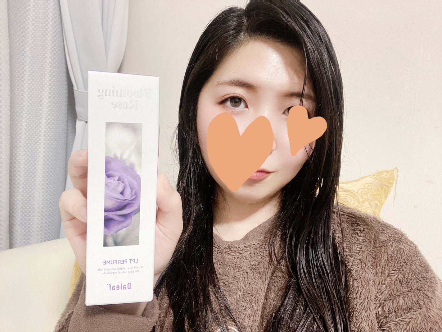 パフュームヘアパックインミスト Pink Breeze/Daleaf/アウトバストリートメントを使ったクチコミ(1枚目)