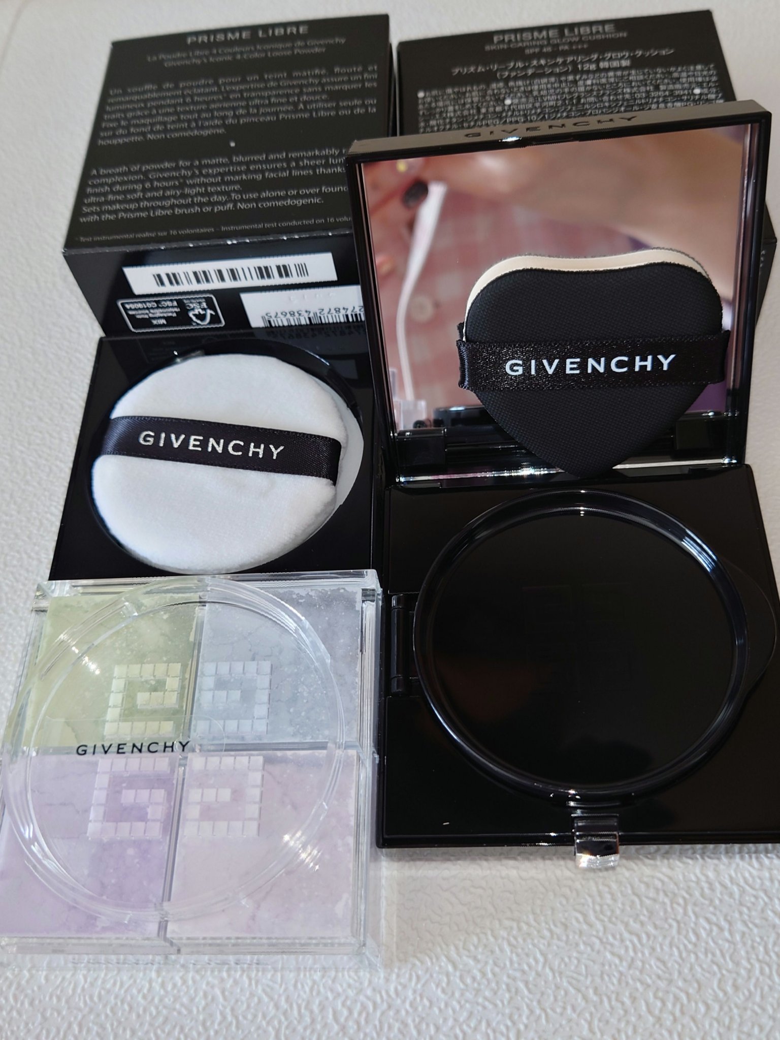 プリズム・リーブル・スキンケアリング・グロウ・クッション/GIVENCHY/クッションファンデーションを使ったクチコミ（2枚目）