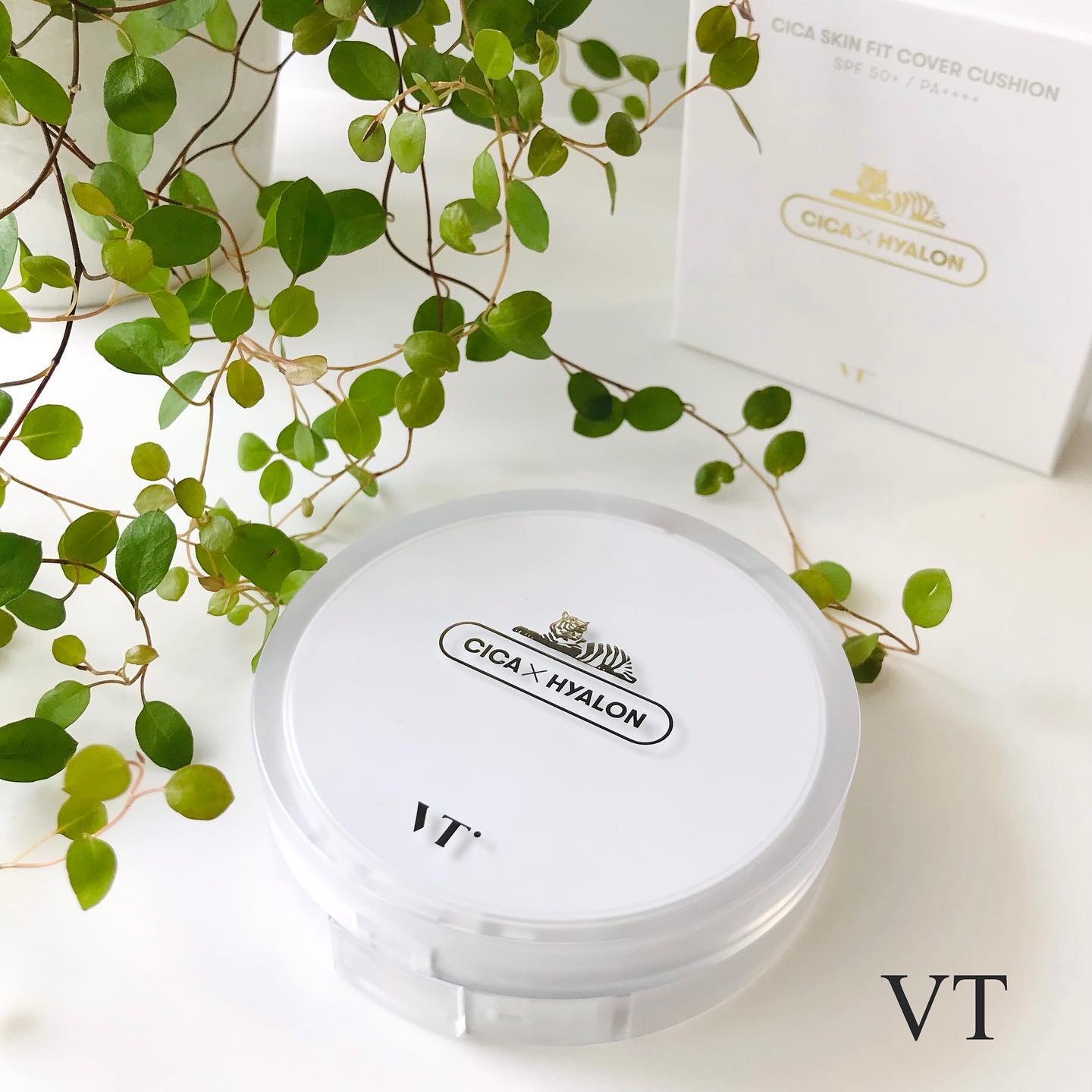 CICA スキンフィットカバークッション/VT/クッションファンデーションを使ったクチコミ（1枚目）