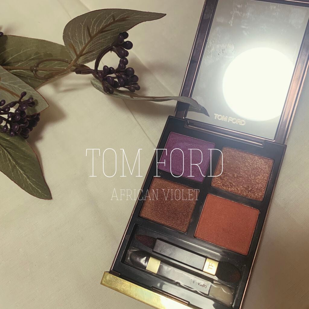 アイ カラー クォード/TOM FORD BEAUTY/アイシャドウパレットを使ったクチコミ(1枚目)