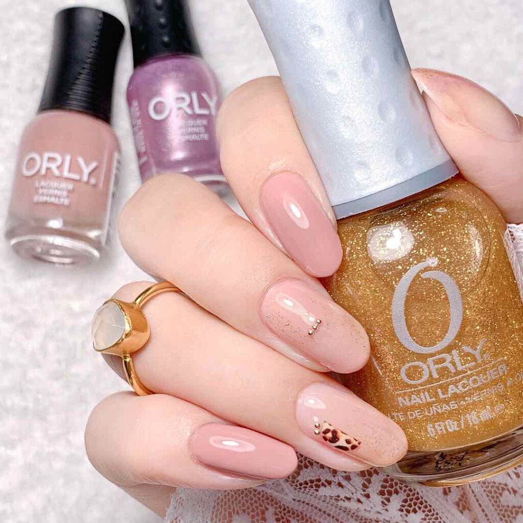 プリズマグロスゴールドトップコート/ORLY/マニキュアを使ったクチコミ(2枚目)