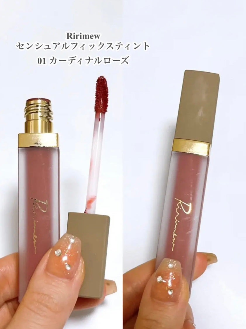 センシュアルフィックスティント/Ririmew/リップティントを使ったクチコミ(2枚目)