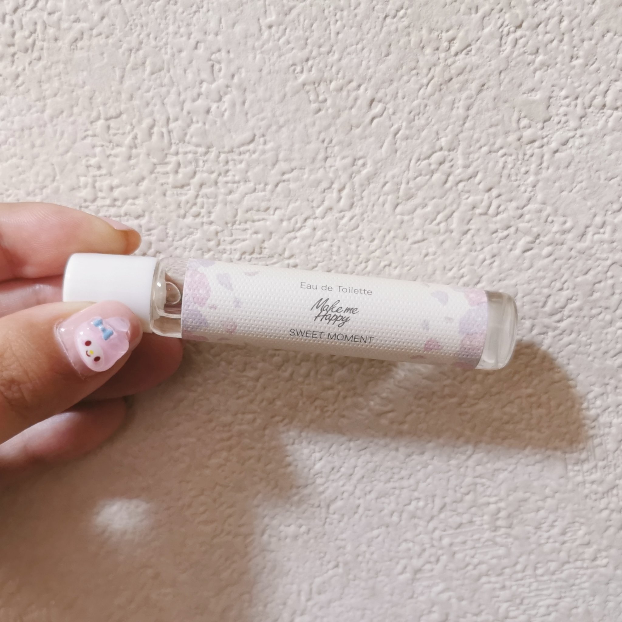 🌸キャンメイク メイクミーハッピー オードトワレ SWEET MOMENT ¥770(税込)


［特徴･フリー成分］

多幸感溢れるフローラルブーケの香り
オレンジ、アプリコット、レモン、ベルガモット/ピオニー、ローズ、ピーチブロッサム