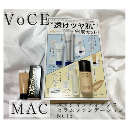 スタジオ ラディアンス セラム ファンデーション/M・A・C/リキッドファンデーションを使ったクチコミ(1枚目)