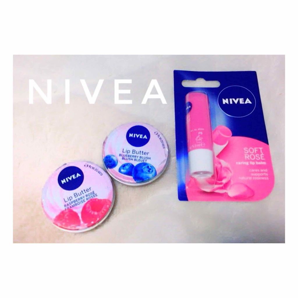 wataame on LIPS 「イギリスで買ったNIVEA💄💋✨🇬🇧LipButterはラズベ..」(1枚目)