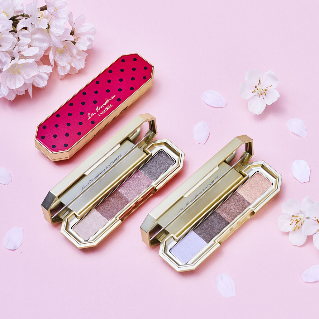 まぶたに春色のヴェール。きらめくアイカラーの新色をプレゼント♡（1枚目）