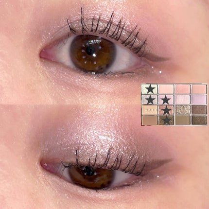 ソフトブラーリングアイパレット/wakemake/アイシャドウパレットを使ったクチコミ(5枚目)