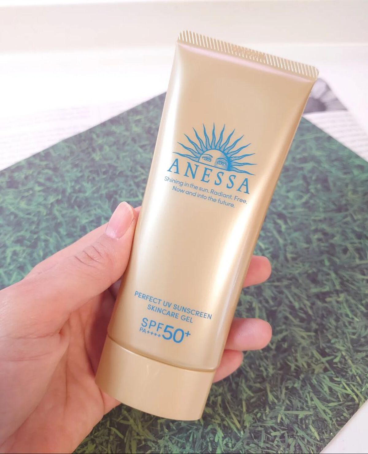パーフェクトUV スキンケアジェル N/アネッサ/日焼け止め・UVケアを使ったクチコミ（1枚目）