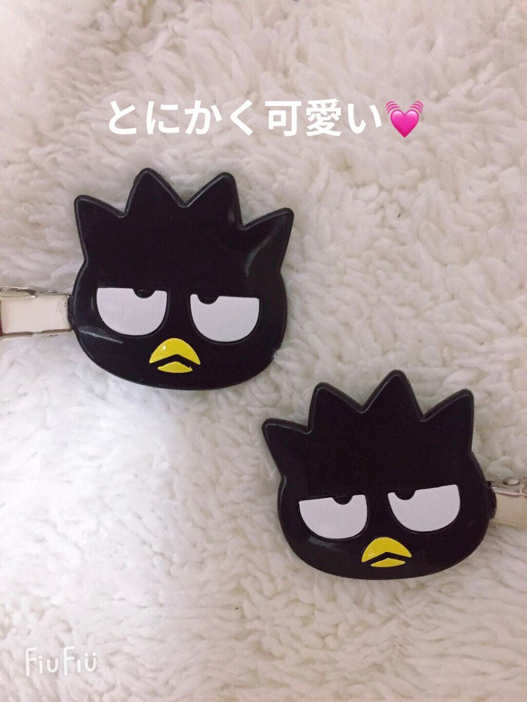 跡が付かない前髪クリップ/マペペ/ヘアアクセサリーを使ったクチコミ(1枚目)