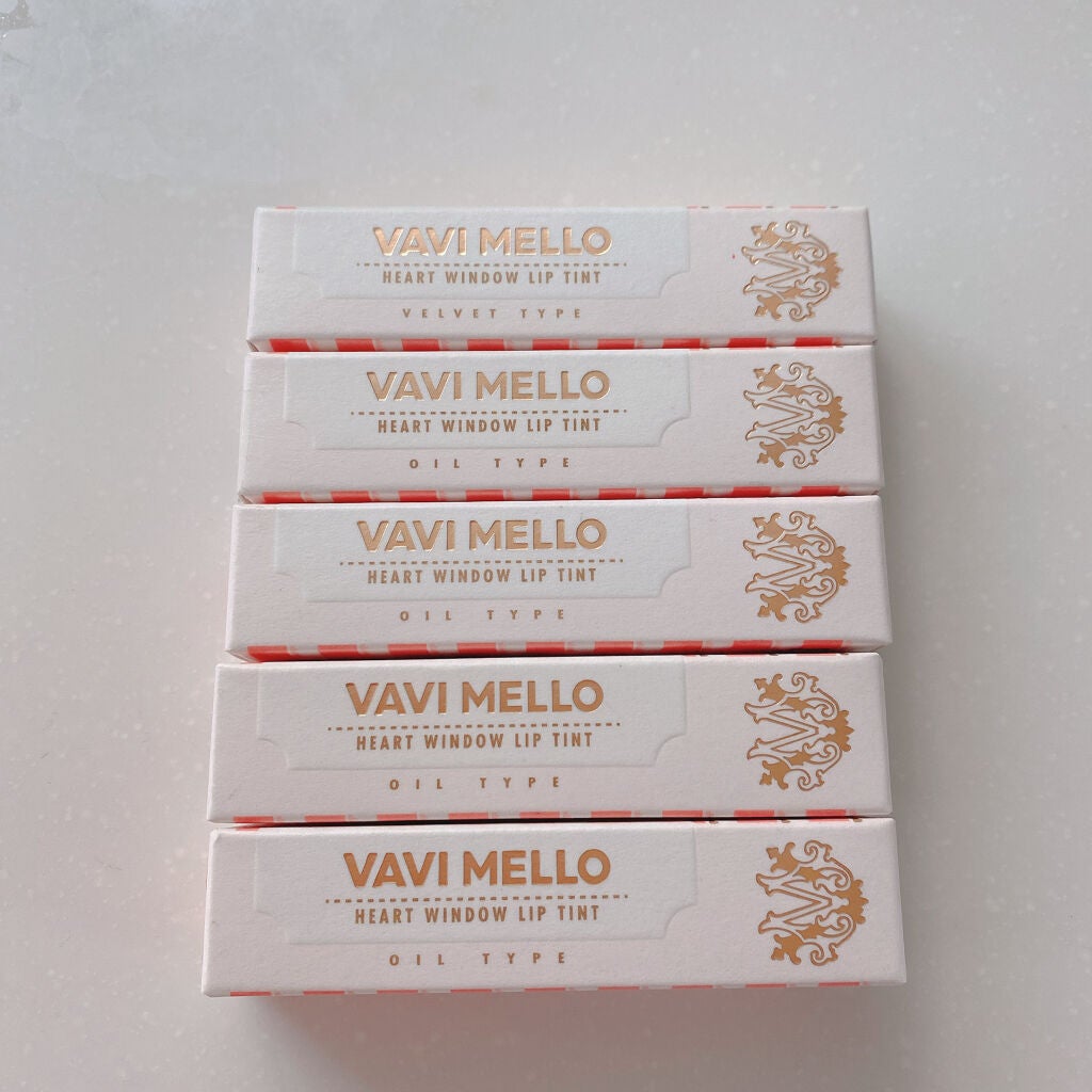 ハートウィンドウリップティントオイルタイプ/VAVI MELLO/リップグロスを使ったクチコミ(4枚目)