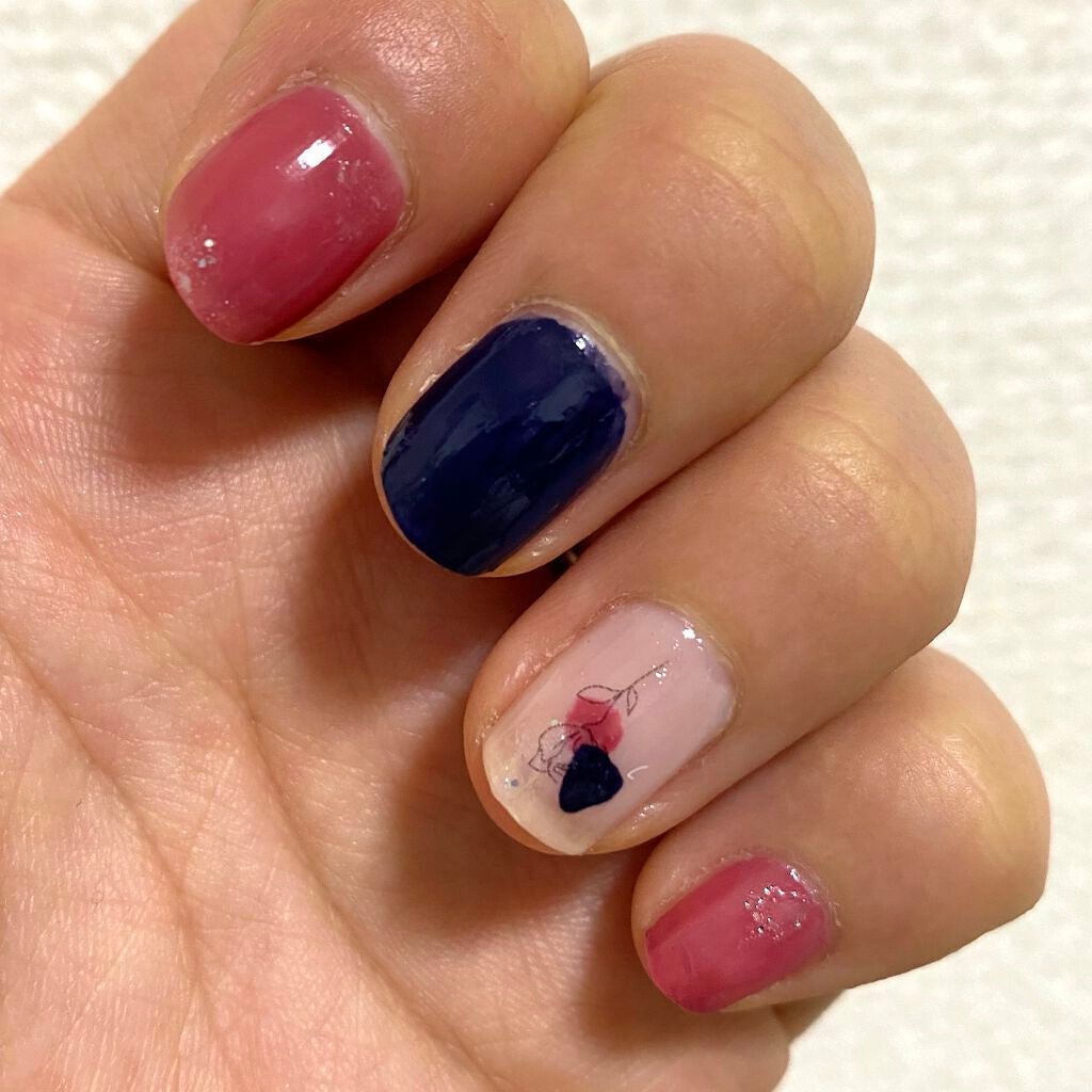 クイッククリスタルコート/ネイリスト/ネイルトップコートを使ったクチコミ(2枚目)