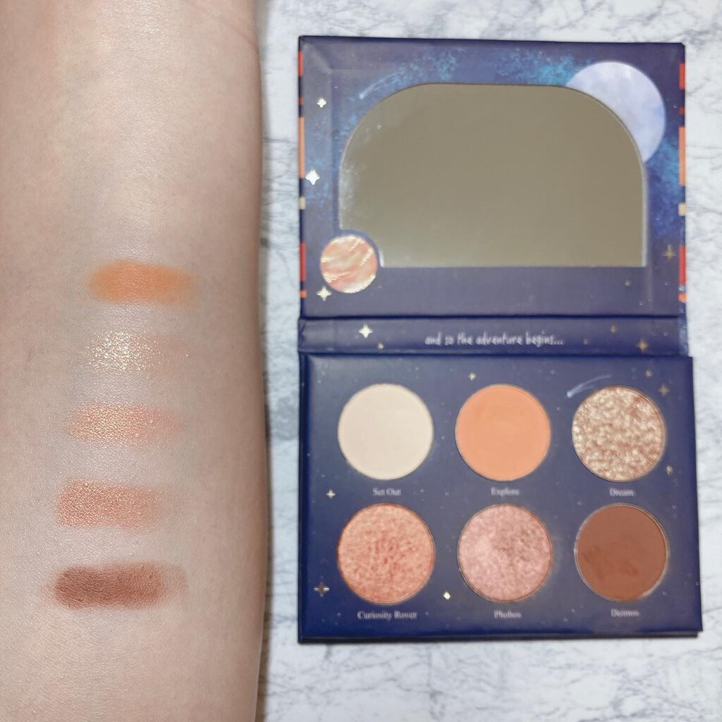 銀河系アイシャドウパレット/Ready to Shine/アイシャドウパレットを使ったクチコミ(5枚目)