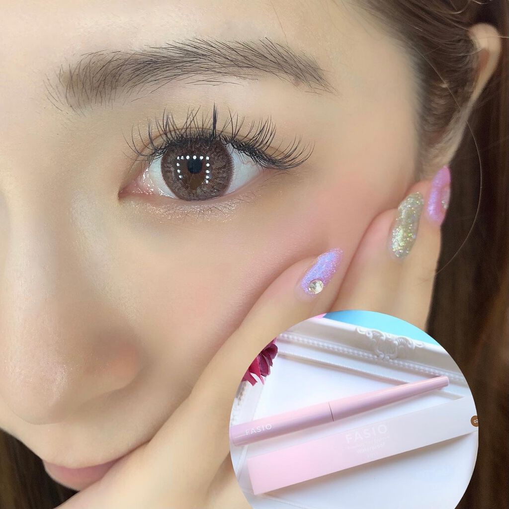 パウダリーティント アイブロウ/FASIO/眉ティントを使ったクチコミ(2枚目)