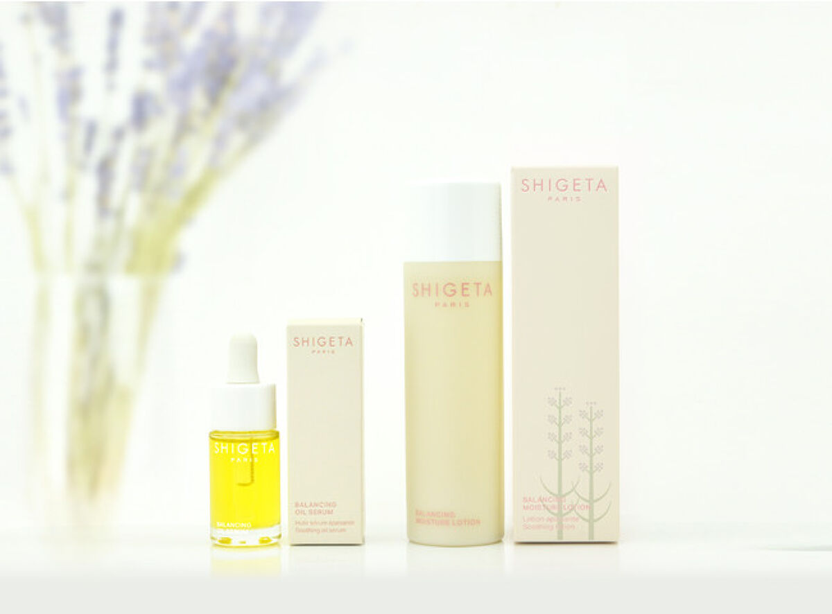 SHIGETA バランシング モイスチャーローション・オイルセラムセット
