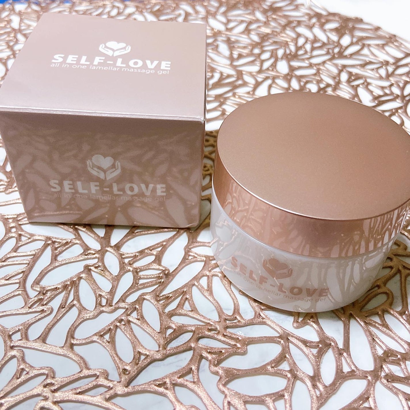 オールインワンラメラマッサージジェル/セルフラブ/オールインワン化粧品を使ったクチコミ(2枚目)