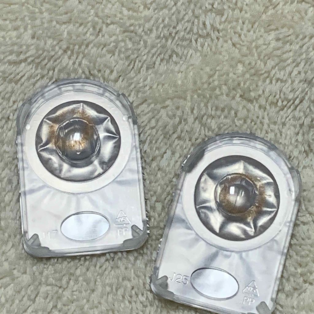 シェリーク ヘーゼルコントゥア/シェリーク/カラーコンタクトレンズを使ったクチコミ（3枚目）