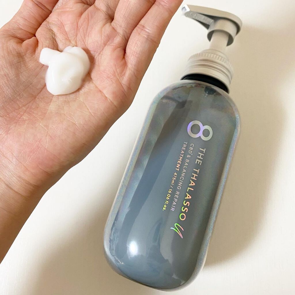 エイトザタラソ ユー CBD&リフレッシング クレンズ 美容液シャンプー/CBD&バランシング ダメージリペア 美容液ヘアトリートメント/エイトザタラソ/市販シャンプーを使ったクチコミ(3枚目)